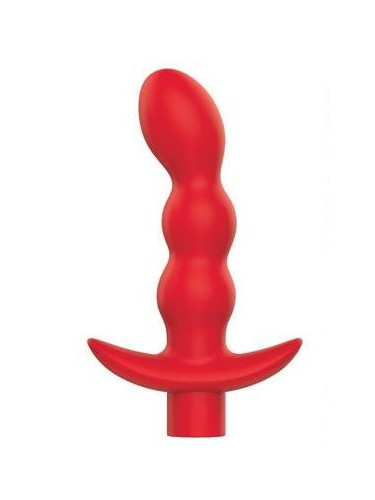 Красный вибратор Sweet Toys - 11 см.