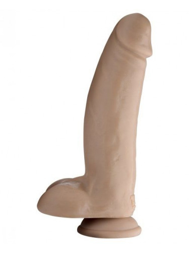Большой гладкий фаллоимитатор Ready Steady Realistic Dildo - 26 см.