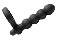 Насадка для двойного проникновения Double Fun Cock Ring with Double Penetration Vibe
