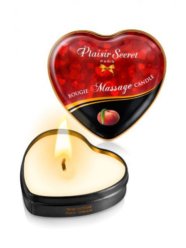 Массажная свеча с ароматом персика Bougie Massage Candle - 35 мл.