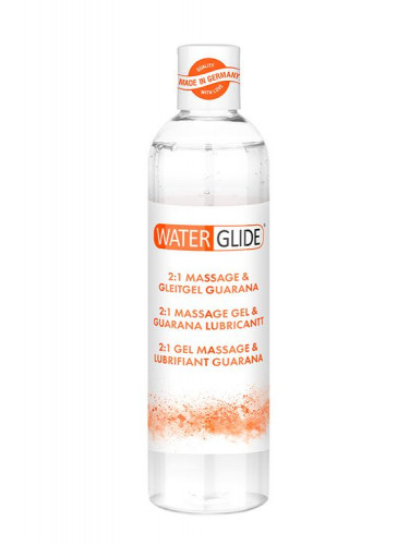 Гель-смазка 2-в-1 MASSAGE LUBRICANT GUARANA - 300 мл.