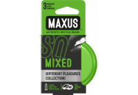 Презервативы в железном кейсе MAXUS Mixed - 3 шт.