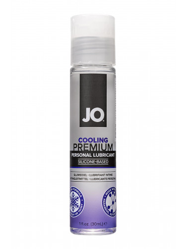 Охлаждающий лубрикант на силиконовой основе JO Premium COOLING - 30 мл.