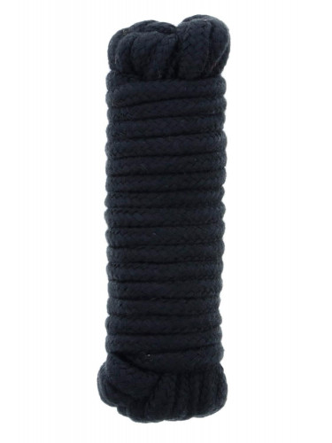Чёрная веревка для связывания Love Rope - 5 м.