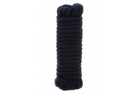 Чёрная веревка для связывания Love Rope - 5 м.