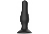 Черная анальная пробка Self Penetrating Butt Plug № 67 - 12,7 см.