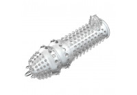 Закрытая прозрачная насадка Crystal sleeve - 12,8 см.