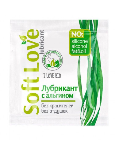 Саше лубриканта на водной основе Soft Love - 3 гр.
