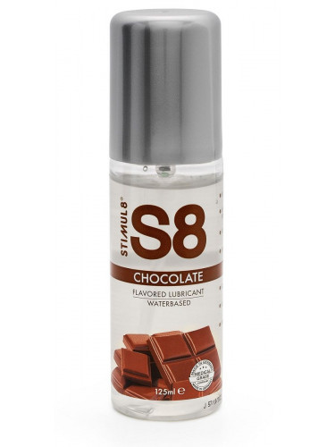 Смазка на водной основе S8 Flavored Lube со вкусом шоколада - 125 мл.