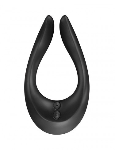 Чёрный многофункциональный стимулятор для пар Satisfyer Endless Joy