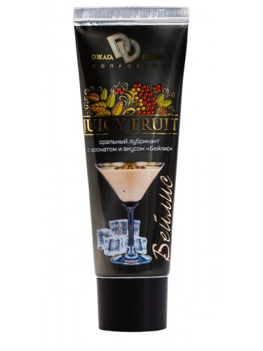 Интимный съедобный лубрикант JUICY FRUIT с ароматом Бейлис - 30 мл.