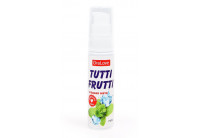 Гель-смазка Tutti-frutti со вкусом сладкой мяты - 30 гр.