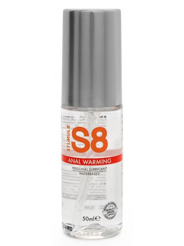 Согревающий анальный лубрикант Stimul8 Warming Anal Lube - 50 мл.