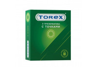 Текстурированные презервативы Torex С точками - 3 шт.