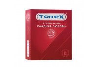 Презервативы Torex Сладкая любовь с ароматом клубники - 3 шт.