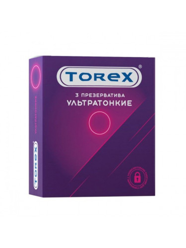 Презервативы Torex Ультратонкие - 3 шт.