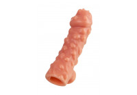 Насадка на фаллос с крупными бугорками Cock Sleeve 003 Size L - 17,6 см.