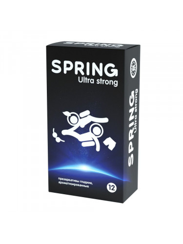 Ультрапрочные презервативы SPRING ULTRA STRONG - 12 шт.