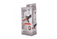 Пояс-трусики с насадкой Glamour Silver - 15,5 см.