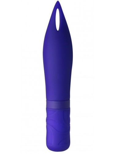 Синий мини-вибратор Airy’s Mystery Arrow - 15,2 см.