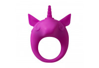 Фиолетовое эрекционное кольцо Unicorn Alfie