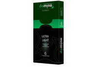 Супертонкие презервативы DOMINO Classic Ultra Light - 6 шт.