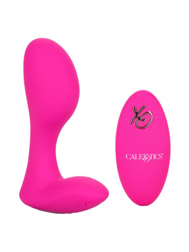 Розовый массажер G-точки Remote G Spot Arouser - 10,75 см.