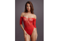 Эффектное боди Crotchless Rhinestone Teddy