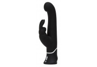 Черный вибратор-кролик G-Spot Stroking Vibrator - 24,2 см.