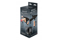 Черный пояс для женщин BEST SELECT с 3 насадками