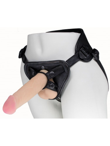 Пояс харнесс BEST UNI strap с 2 насадками - 18 и 22 см.