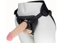 Пояс харнесс BEST UNI strap с 2 насадками - 18 и 22 см.
