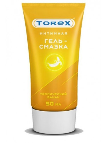 Смазка на водной основе TOREX Тропический банан - 50 мл.