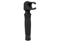 Черный вибромастурбатор Masturwand Vibrating Stroker