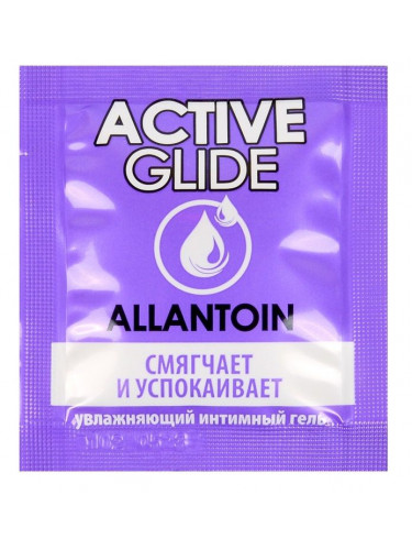 Лубрикант на водной основе Active Glide с аллантоином - 3 гр.
