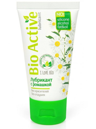 Гель-лубрикант на водной основе Bio Active - 50 гр.