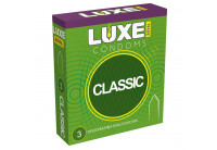 Гладкие презервативы LUXE Royal Classic - 3 шт.