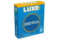 Текстурированные презервативы LUXE Royal Exotica - 3 шт.