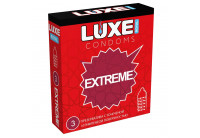 Текстурированные презервативы LUXE Royal Extreme - 3 шт.