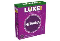 Презервативы с увеличенным количеством смазки LUXE Royal Nirvana - 3 шт.