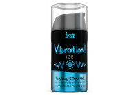 Жидкий интимный гель с эффектом вибрации Vibration! Ice - 15 мл.