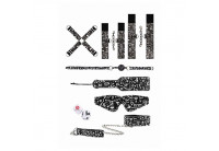 Набор для бондажа с принтом Printed Bondage Kit