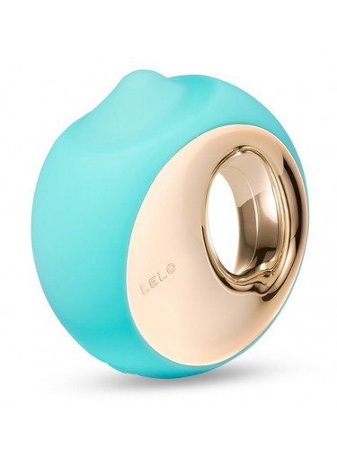 Аквамариновый клиторальный стимулятор Lelo Ora 3