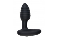Черный интерактивный вибратор OhMiBod Lumen for Kiiroo с подсветкой - 10,2 см.