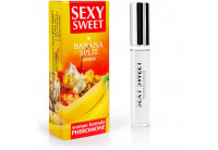 Парфюмированное средство для тела с феромонами Sexy Sweet с ароматом банана - 10 мл.