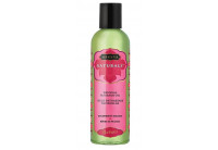 Массажное масло Naturals Strawberry Dreams с ароматом клубники - 59 мл.