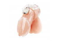 Прозрачная клетка целомудрия Acrylic See-thru Chastity Cage