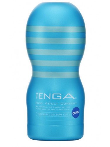Мастурбатор с охлаждающей смазкой TENGA Original Vacuum Cup Cool