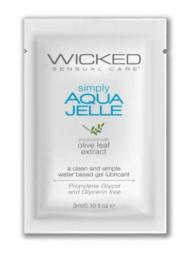 Гель-лубрикант Simply Aqua Jelle - 3 мл.