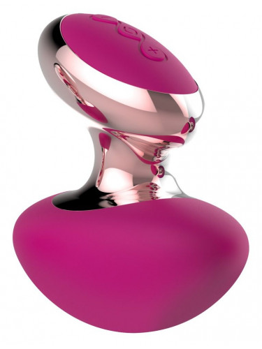 Ярко-розовый вибромассажер Couples Choice Massager
